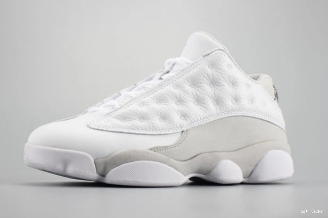 1st Kicks 310810-100 mens 13 Air white Money Jordan LowPure 0722